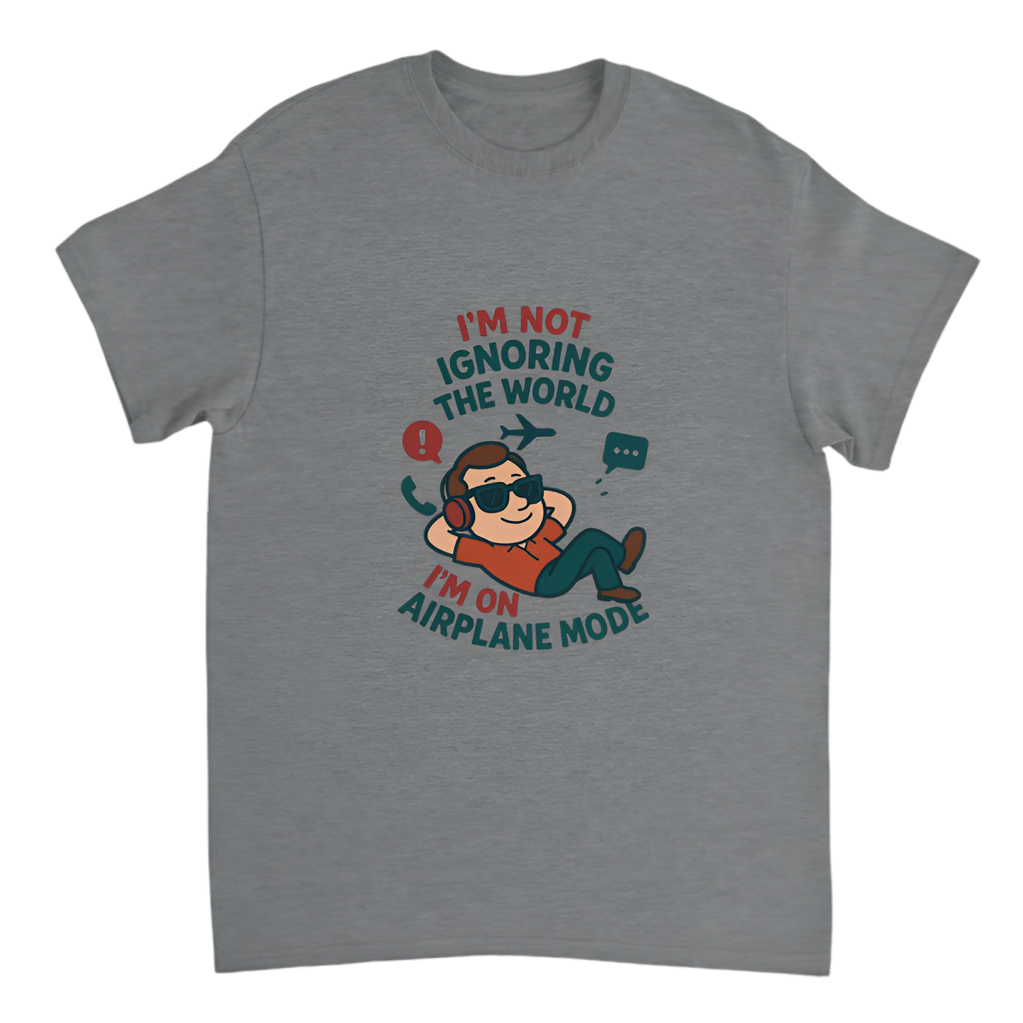 “Humor | I’m not ignoring the world, I’m on airplane mode”