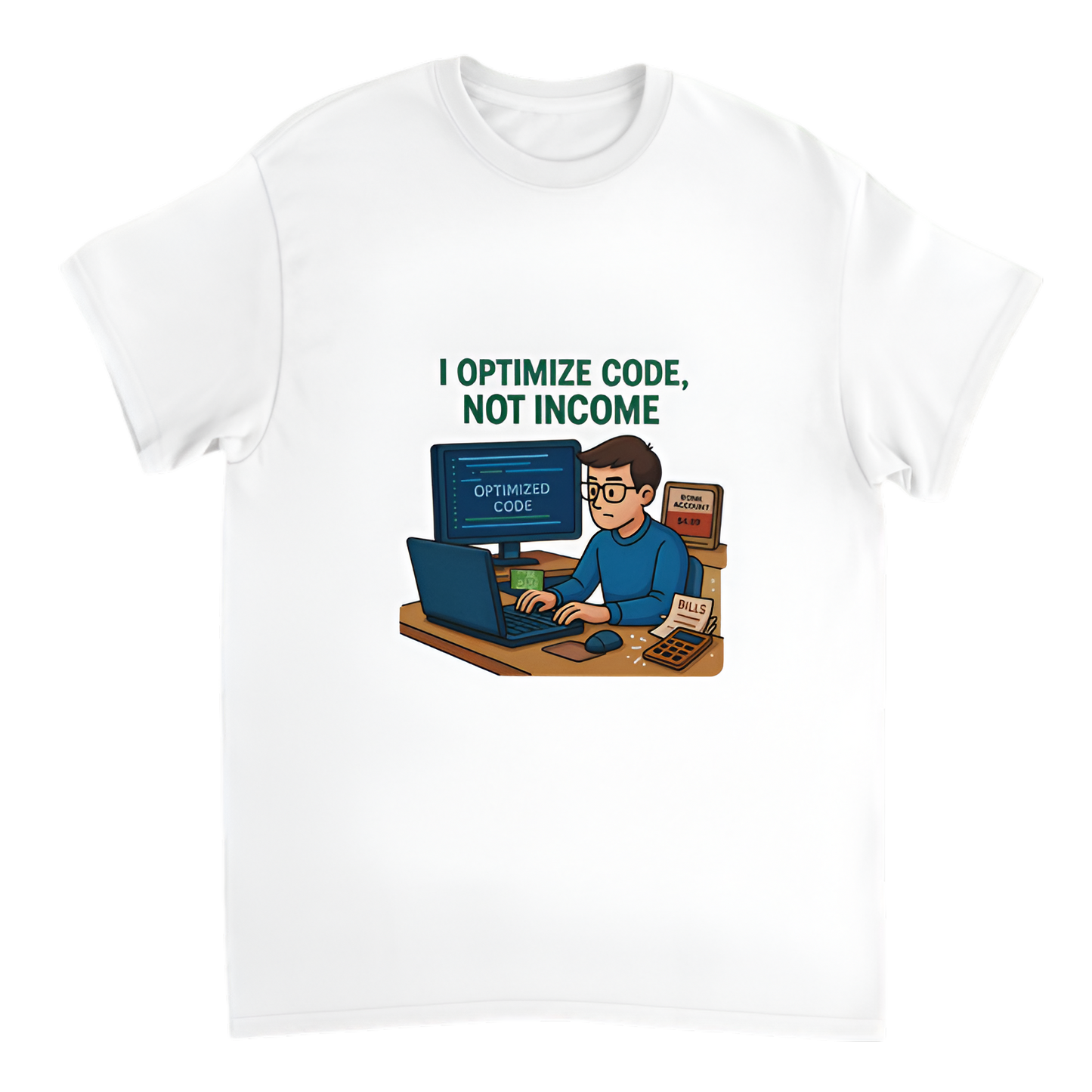 “Broke Software Dev | I optimize code, not income”
