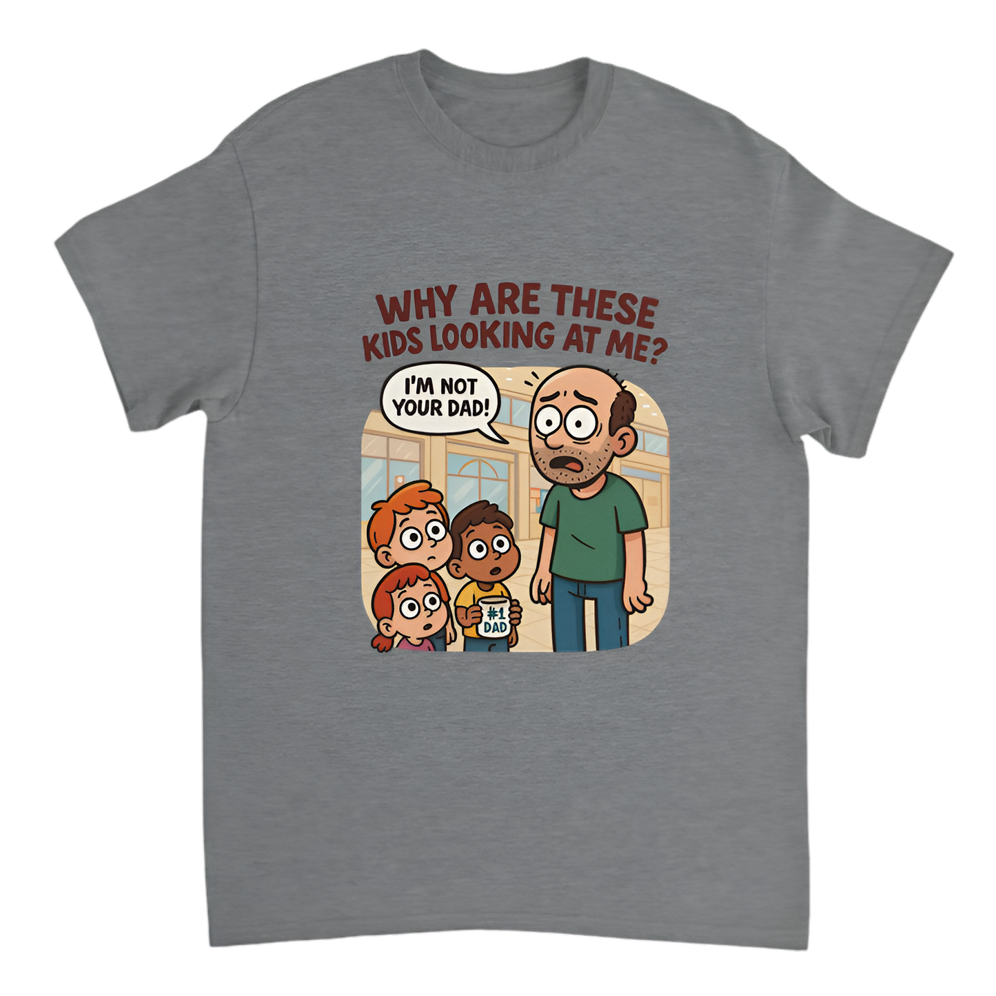 “Humor | Why are these kids looking at me? I am not their dad”