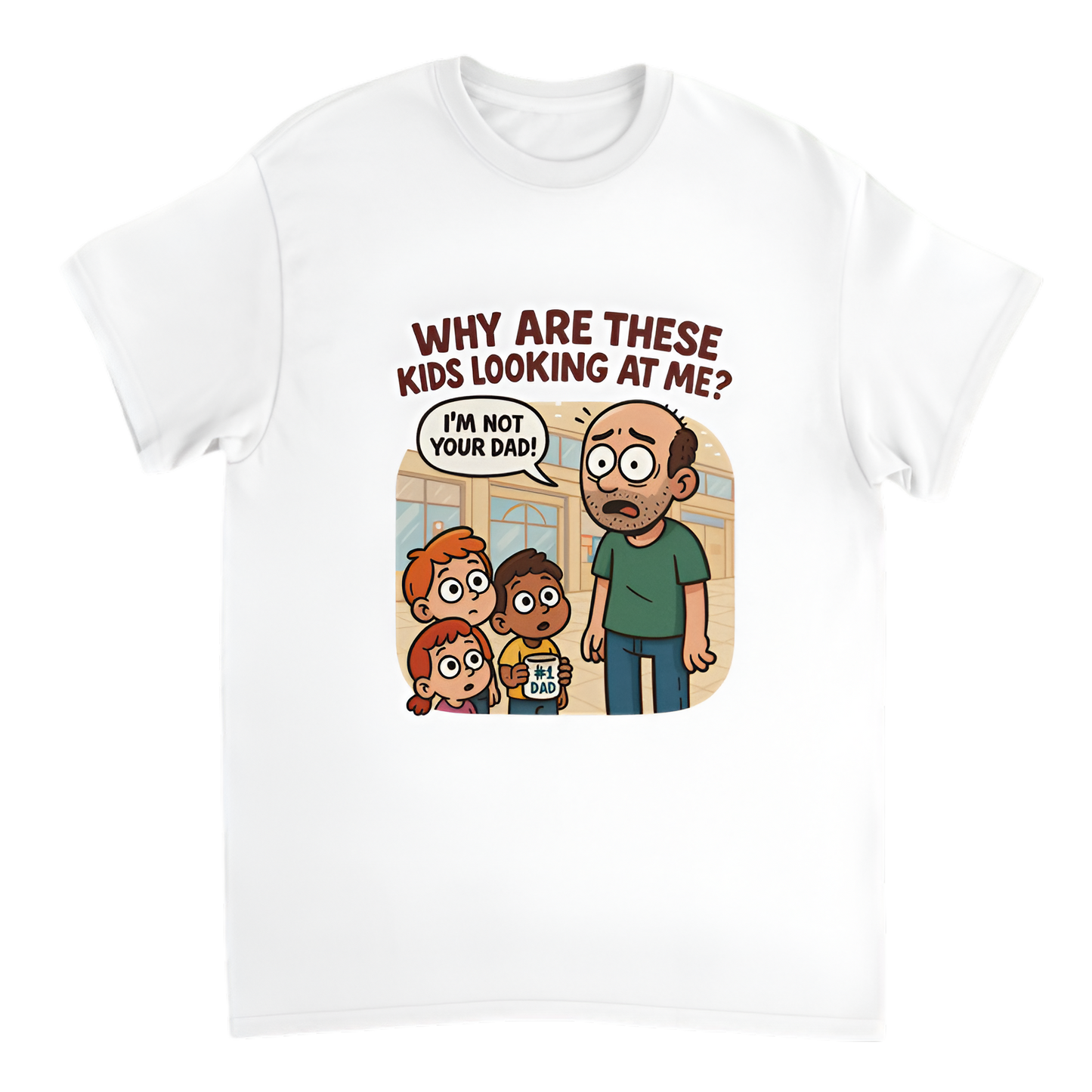 “Humor | Why are these kids looking at me? I am not their dad”