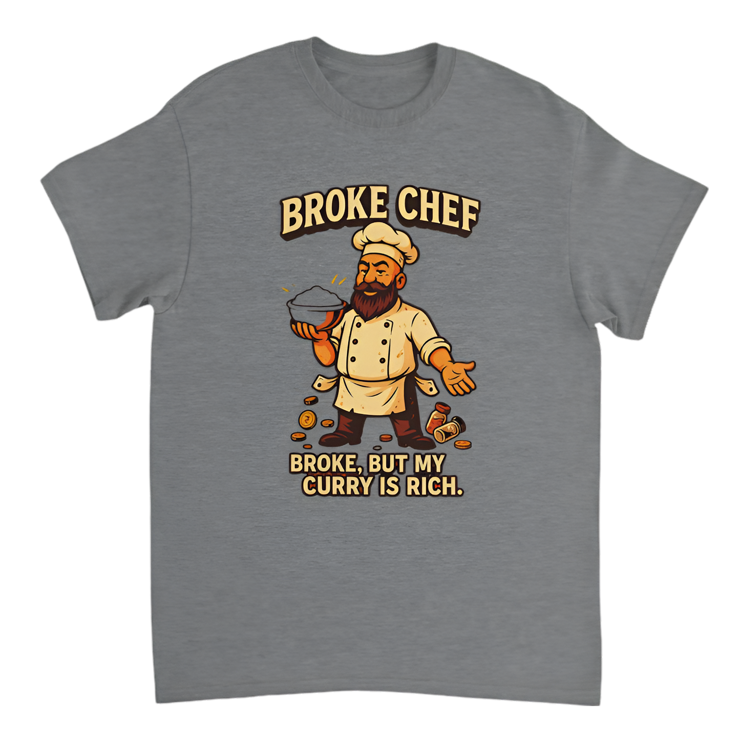 “Broke Chef | Broke, but my curry is rich"