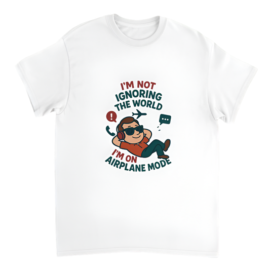 “Humor | I’m not ignoring the world, I’m on airplane mode”