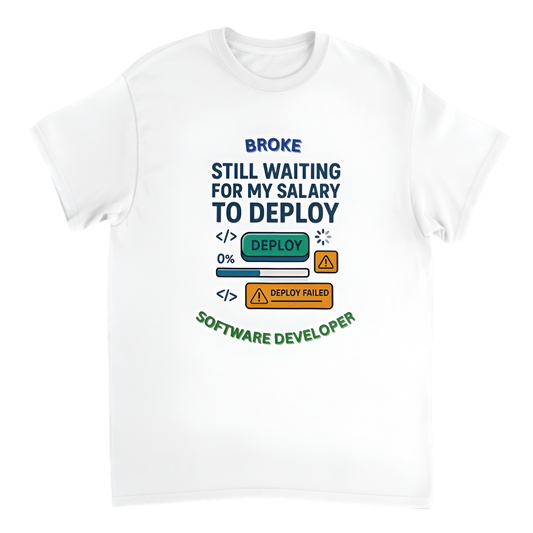 “Broke Software Dev | Still waiting for my salary to deploy”